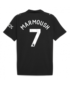 Billige Fotballdrakt Manchester City Omar Marmoush #7 Replika Bortedrakt 2025-26 Kortermet Billige Fotballdrakt Manchester City Omar Marmoush #7 Replika Bortedrakt 2025-26 Kortermet